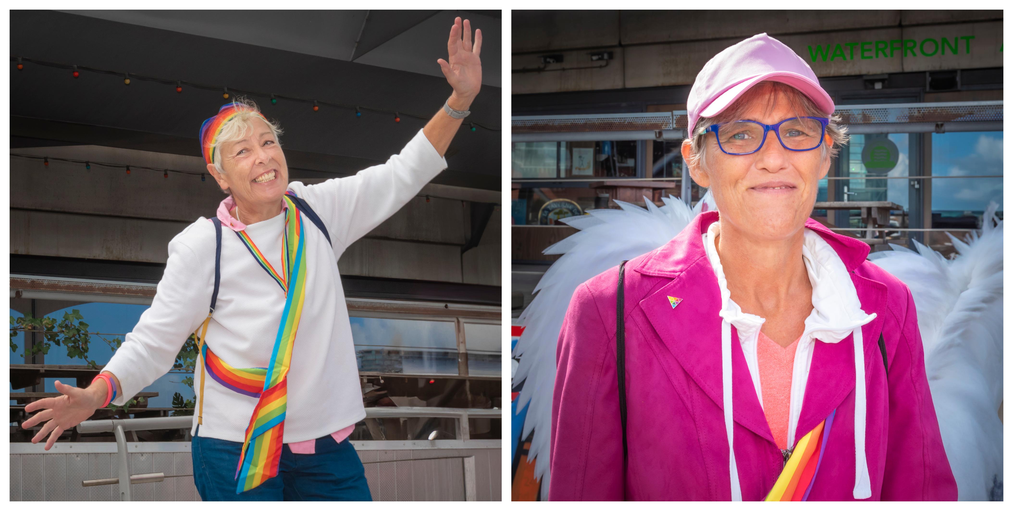 Judith van Cleeff (links) en Marijke Dankert